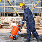 VEVOR Mobiles Sandstrahlgerät 18,92 L Sandstrahlanlage 243,84 cm ArbeitsschlauchSandstrahler 60–110 PSI Arbeitsdruck ideal zum Entfernen von Rost, Farbe, Flecken und das Polieren großer Flächen