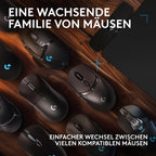 Logitech G POWERPLAY 2, Kabelloses Lade-Mauspad für kompatible Gaming-Mäuse, 34,5 x 28,4 cm, 3,5 mm Höhe, für PC/Mac – Schwarz