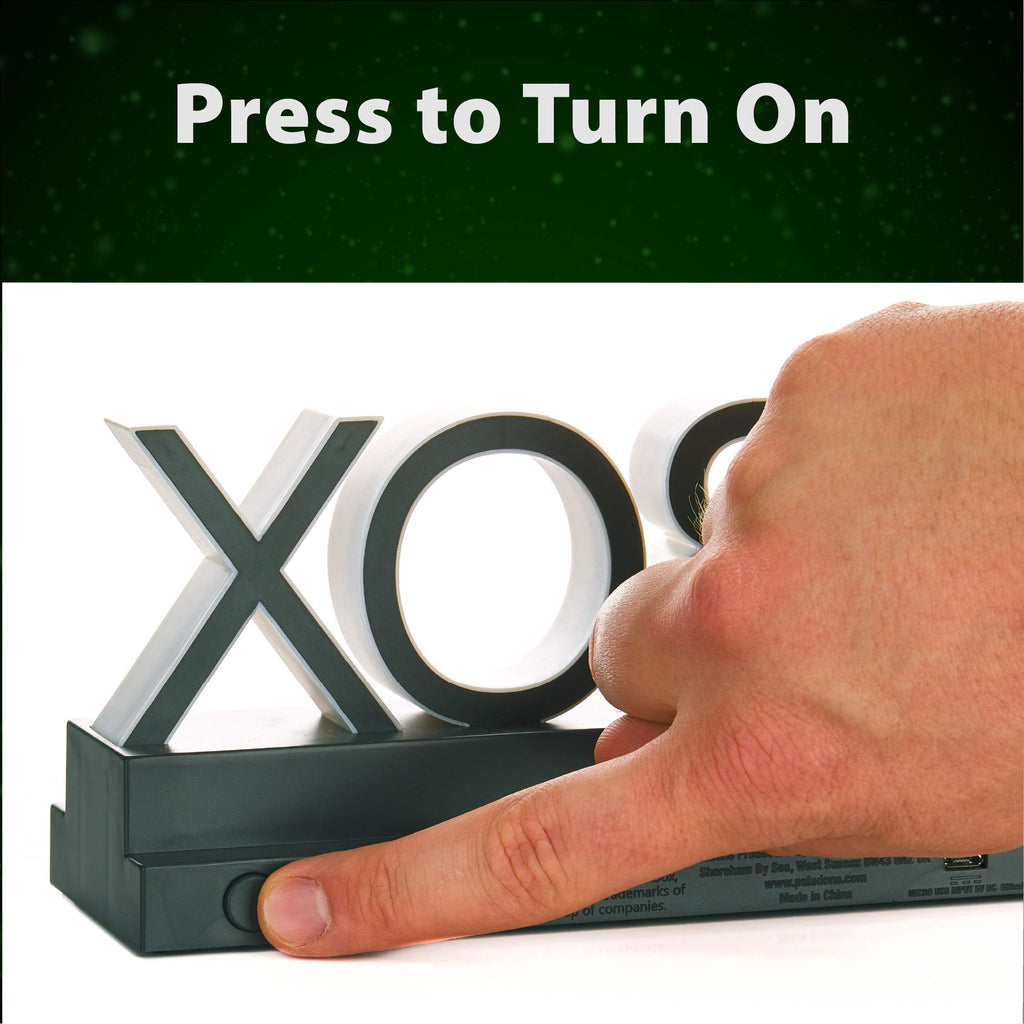 XBOX Icons Licht, dynamische & Standard-Lichtmodi, lizenziertes XBOX-Gaming-Schreibtischzubehör, Gaming-Raum-Deko & Geschenk für Gamer