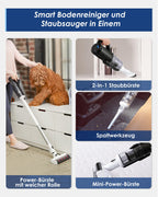 Tineco Floor One S5 Combo Power KIT Smart Nass Trockensauger mit iLoop Technologie 5-in-1, Nasssauger Staubsauger für Tierhaare, Harte Böden, LED Display, Wi- Fi, App