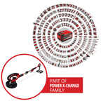 Einhell Akku-Trockenbauschleifer TP-DW 18/225 Li - Solo Power X-Change (Lithium-Ionen, inkl. Verlängerungsschlauch, Staubfangsack, Schleifpapier uvm. ohne Akku und Ladegerät)
