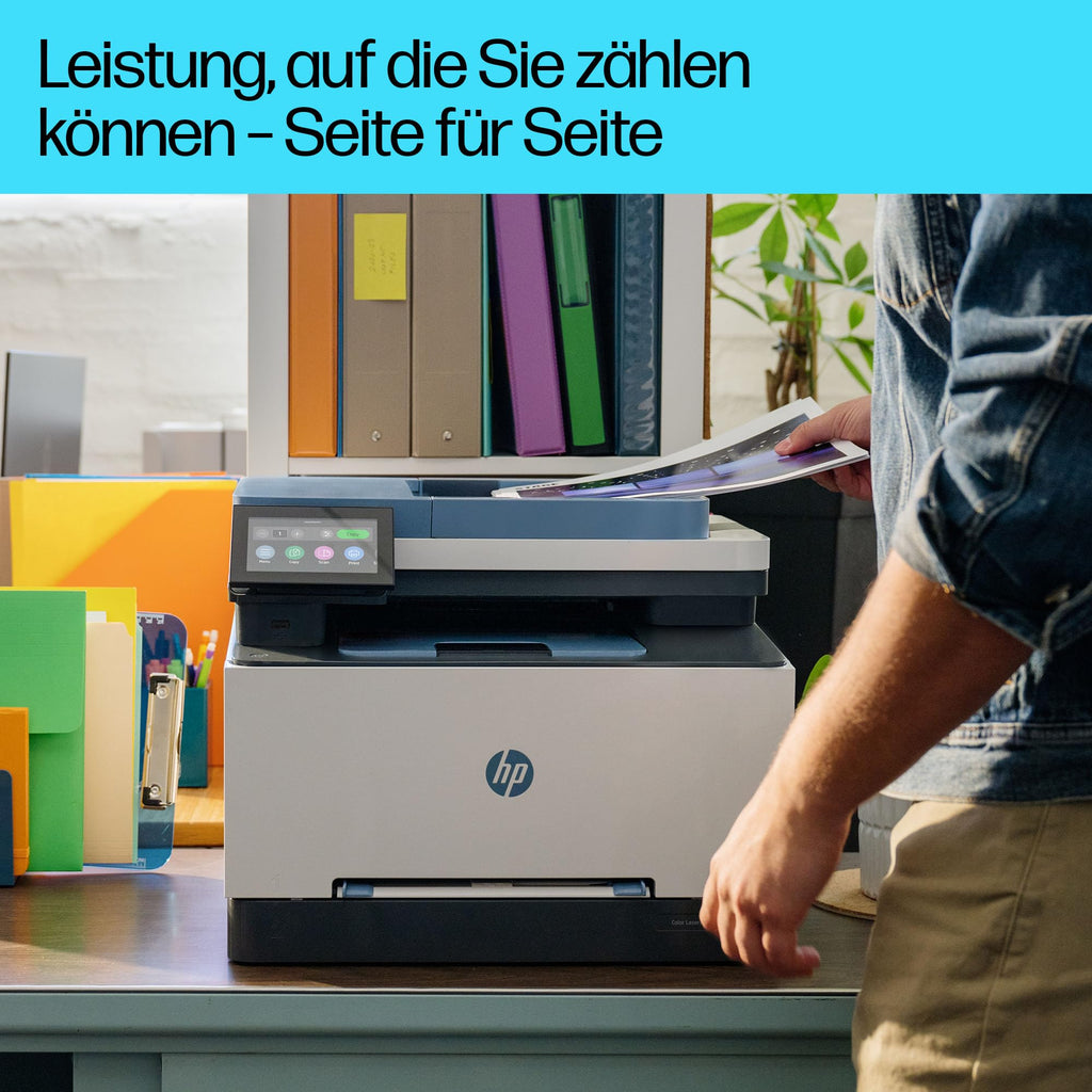 HP Color LaserJet Pro MFP 3302fdwg Multifunktions-Farblaserdrucker, Fax, Automatischer beidseitiger Druck, Touchscreen, Wi-Fi, Ethernet, USB, Wolf Pro Security