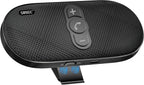 Freisprecheinrichtung für Auto Bluetooth 5.1 mit Clip Wireless Freisprechanlage Verbindet mit Siri & Google Assistant Unterstützung Auto EIN Aus Lauter 6W Lautsprecher für GPS Musik Telefon, Schwarz