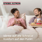 STIEBEL ELTRON Duo Wandkonvektor CND 150, 1,5 kW für ca. 20 m², LC-Display, Wochentimer, Elektroheizung energiesparend, ohne Stecker, 230V Festanschluss, 234815