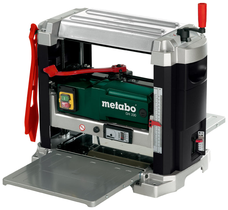 metabo Dickenhobel DH 330 – 0200033000 – Hobelmaschine mit starkem Motor und stabilem Getriebe – Nennaufnahmeleistung: 1800 W