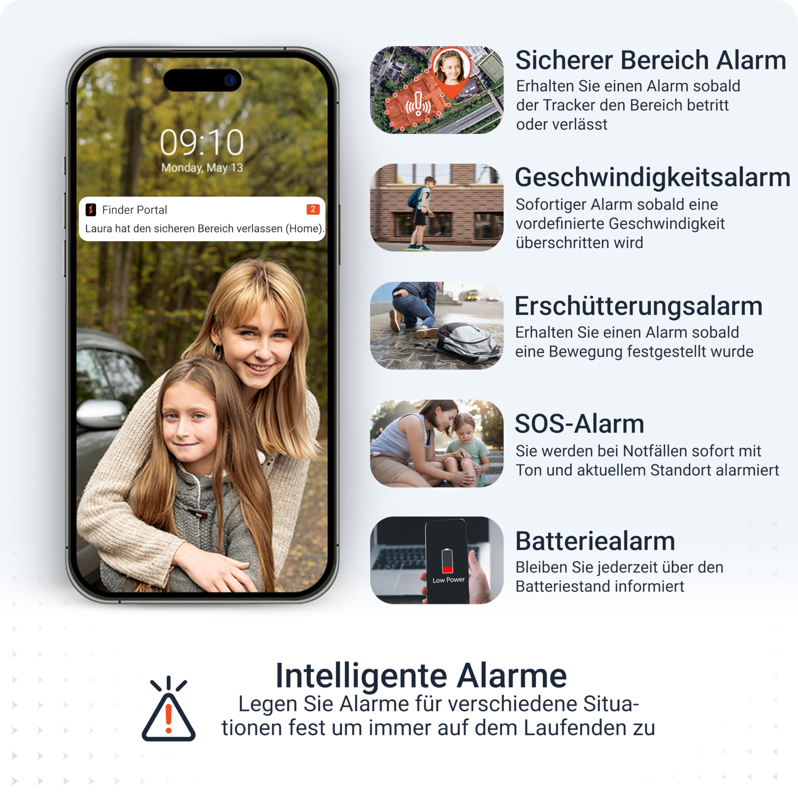 PAJ GPS Allround Finder Version 2023 - GPS Tracker etwa 20 Tage Akkulaufzeit (bis zu 60 Tage im Standby Modus) Live-Ortung Peilsender für Auto, Personen