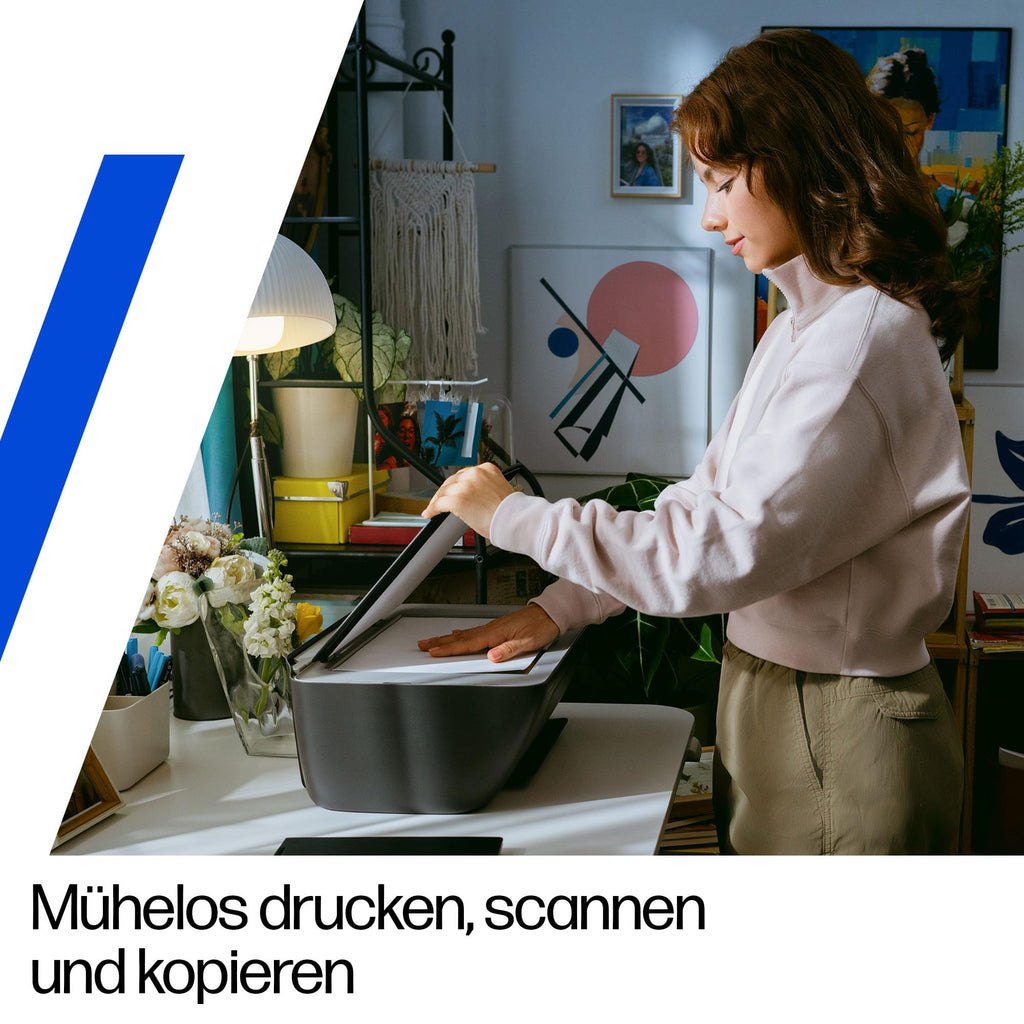 HP DeskJet 2920 Multifunktionsdrucker, 3 Monate gratis drucken Instant Ink inklusive, Drucker, Scanner, Kopierer, WLAN, USB 2.0