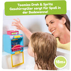 Tomy Toomies Rigol’EAU Geschirrspüler – Interaktives Baby-Badespielzeug mit Zubehör – Lernspielzeug zur Förderung von Motorik & Fantasie – Ab 18 Monaten
