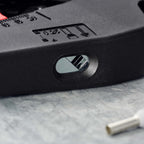 KNIPEX NexStrip Automatische Abisolierzange 0,03 – 10mm², mit Crimpfunktion Aderendhülsen bis 4mm², mit Feineinstellung, 12 72 190
