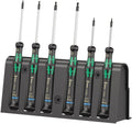 Wera Elektroniker-Schraubendrehersatz 2052/6 + Rack, 6-teilig, 05118156001