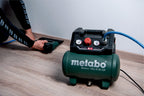 Metabo Kompressor Basic 160-6 W OF – 601501000 – Kompressor mit leistungsstarkem Motor und 6 l Kesselgröße – 1,5 m Kabellänge