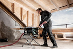 Metabo Tischkreissäge TS 254 M – 610254000 – Kompakt und mobil – bis zu 1.500 Watt, Sägeblatt Ø 254 mm, 2,3 m Kabellänge