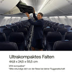 Bugaboo Butterfly 2 Reisebuggy, leicht und kompakt, Handgepäckgröße, faltbarer Reise-Kinderwagen mit Liegefunktion, einhändig faltbar, großer Untergestellkorb, ab 6 Monaten bis 4 Jahre, Desert Taupe