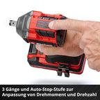 Einhell Professional Akku-Schlagschrauber TP-CW 18/260-C Li BL-Solo Power X-Change (18 V, 260 Nm Drehmoment, 500 Nm Lösemoment, Brushless, Außenvierkant-Aufnahme, ohne Akku)