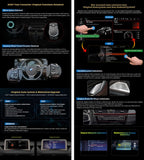 10.25" Android 14 8-Kern 4GB RAM+64GB ROM Autoradio GPS Navi für BMW X1 E84 (2009-2015) CIC Unterstützt Kabellos CarPlay IPS Touch Screen iDrive OEM Radio Bluetooth DAB+ Android Auto WiFi TPMS Can-Bus