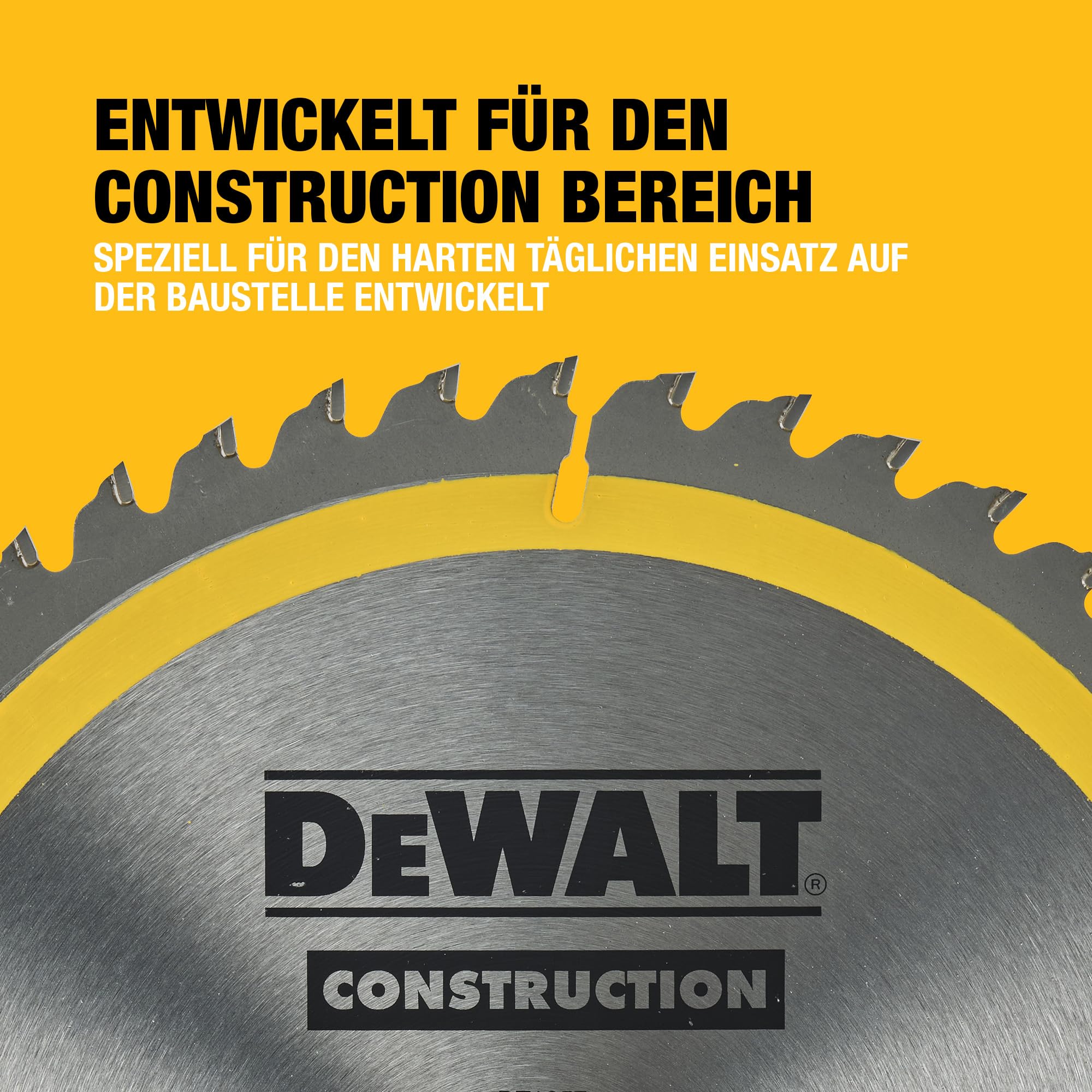 DEWALT 250 x 30 mm Kreissägeblatt (für den Einsatz auf Stationärsägen, nagelfest, 48 Zähne, Wechselzahngeometrie, 10° Zahnwinkel, 3 mm Schnittbreite), DT1957-QZ