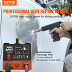 VEVOR Spot Welding Machine Dent Spotter 3kW Bolt Welding Machine Dent 6-in-1 Welding Machine with Overheating Protection System Body Spotter 1.2 mm Welding Thickness for Carbon Steel Stainless Steel