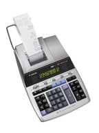 Canon MP1211-LTSC, druckender Tischrechner, 12-stellig, zweifarbiges Display, Silber Metallic