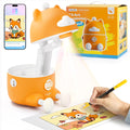 Caydo T3 KI-Zeichenprojektor für Kinder, Zeichenlern-Projektor mit 700+ Aktivitäten, Native 720P HD Bluetooth-Projektor, Kreativ-Lernspielzeug Jungen & Mädchen ab 5+