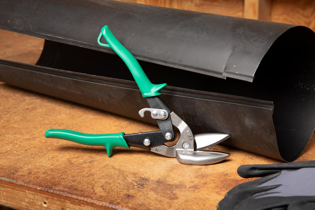 Wiss M7R MetalMaster Blechschere mit Hebelübersetzung, Rechts und Gerade Schneidend, 234 mm