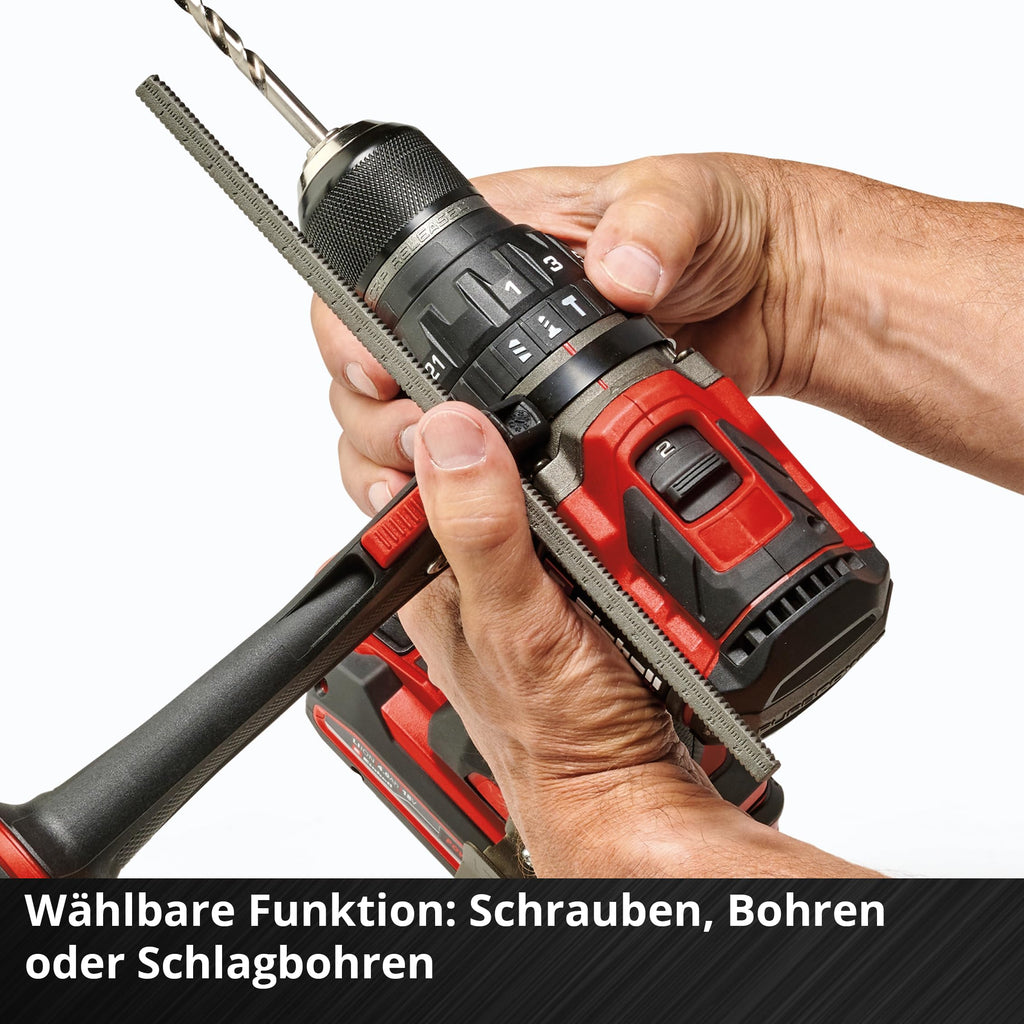 Einhell Professional Akku-Schlagbohrschrauber TP-CD 18/120 Li-i BL-Solo Power X-Change (18 V, Brushless, 120 Nm, Schlagbohrfunktion, 13 mm Bohrfutter, 2 Gang, ohne Akku)