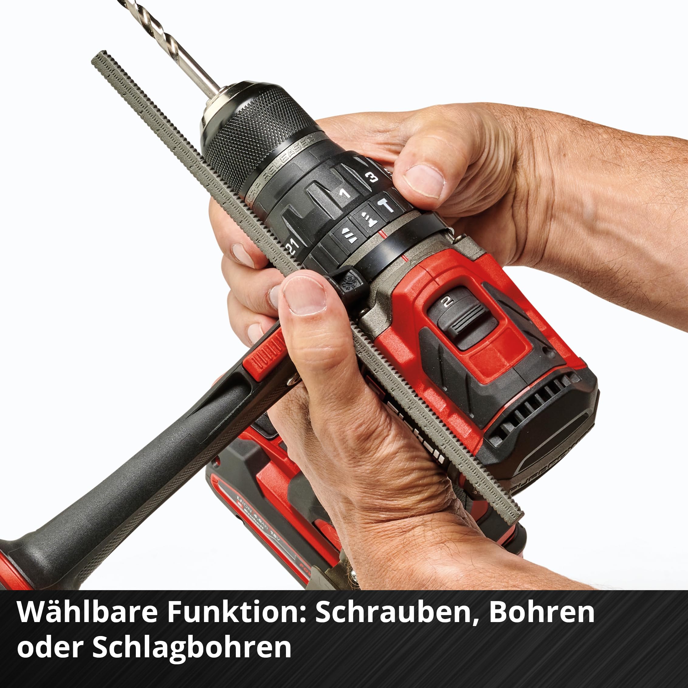 Einhell Professional Akku-Schlagbohrschrauber TP-CD 18/120 Li-i BL-Solo Power X-Change (18 V, Brushless, 120 Nm, Schlagbohrfunktion, 13 mm Bohrfutter, 2 Gang, ohne Akku)