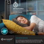 KESSER® Turmventilator mit Fernbedienung | 90° Oszillationswinkel | 3 Stufen | 90 cm |+ Timerfunktion | Turbo-Funktion | Säulenventilator Standventilator Luftkühler Ventilator Towerventilator