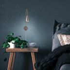 BRILONER - LED Bettlampe, Bettleuchte Flexarm, inkl. An-/Ausschalter, schwenkbar, 4,7 Watt, 350 Lumen, Schlafzimmerlampe, Büroleuchte, warmweiße Lichtfarbe, Metall, 45x20,5 cm, Matt-nickel