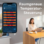 Bosch Smart Home Heizkörperthermostat II [+M], smartes Thermostat, Flexible Nutzung im Bosch Smart Home System oder herstellerübergreifend in Matter Systemen, anthrazit