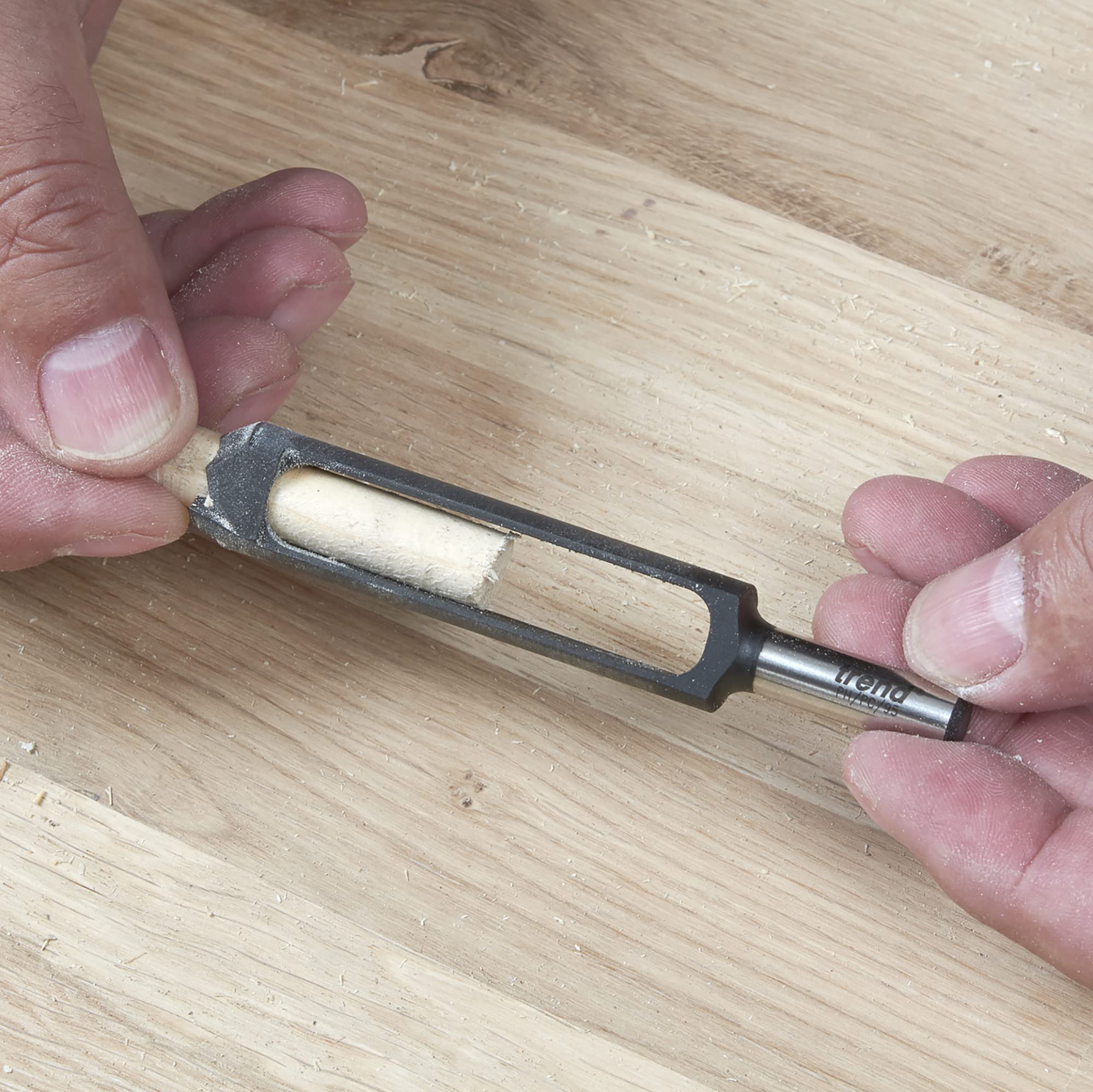 Trend Steckerschneider - Schneidet dekorative oder passende Stecker mit 9,5 mm (3/8) Durchmesser und 52 mm Länge, PH/PC/95