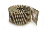Tacwise 0964 Extra Verzinkte, Flache Coilnägel, Typ 2,8 / 64 mm, Diamantspitze, Ringschaft, 16° Geneigt, Drahtgebunden, Packung mit 4000 Stück
