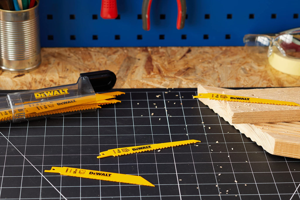 DEWALT 12-tlg. Säbelsägeblätter Set mit Aufbewahrungs-Box, DT2445-QZ