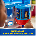 PAW PATROL - Lookout Tower (2025), über 50 cm hoch, Hauptquartier Spielset mit 1 Basis Polizei-Fahrzeug, 2 Chase Figuren und Zubehör, geeignet für Kinder ab 3 Jahren