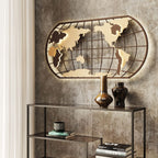 Kare Design Regal Loft, Schwarz, Stahl, Glas Fachböden, mit 5 Fachböden, schmal, freistehend, Wohnzimmer, Schlafzimmer, Flur, 100x115x30 cm (H/B/T)