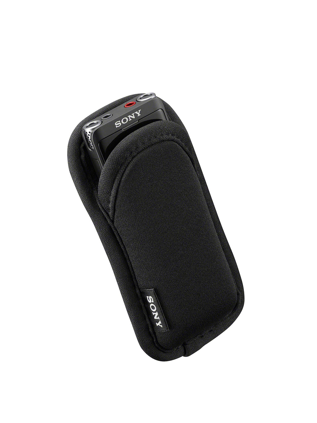 Sony ICD-UX570B Digitales Diktiergerät (OLED Display, 4GB Speicher, Micro SD) schwarz