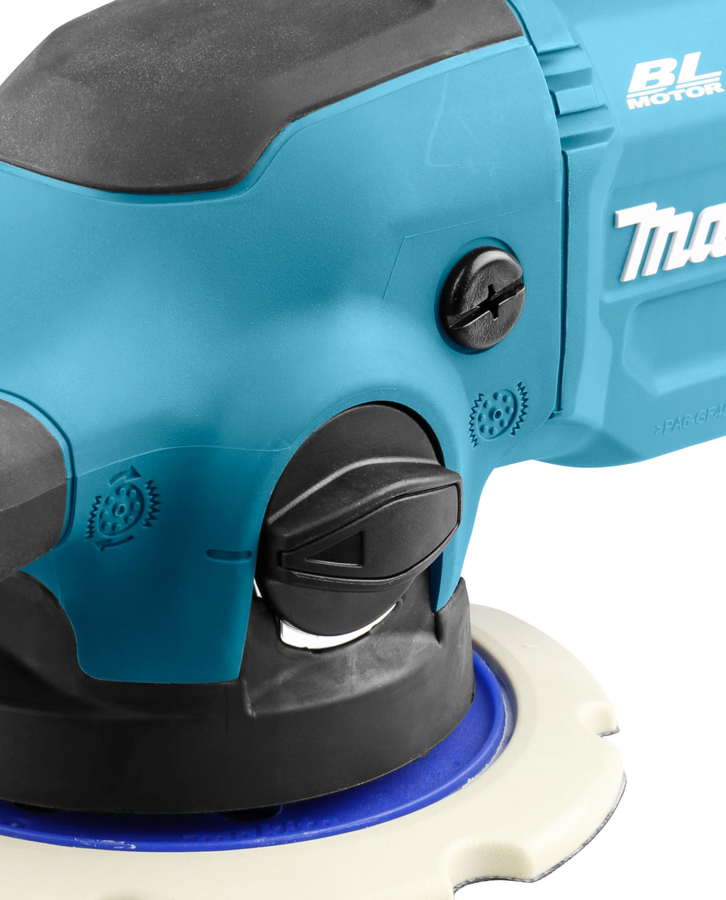 Makita DPO600TKX1 Exzenterpolierer, 1 Akku plus Ladegerät im Transportkoffer, Blau, 18 V / 5,0 Ah