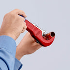 KNIPEX TubiX Rohrabschneider in Blister 180 mm, 90 31 02 BK