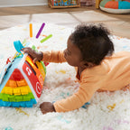 FISHER-PRICE Kick & Play Soft Piano - Weiches und tragbares Pianospielzeug, mitwachsendes Design, bunte Tasten, für Babys ab der Geburt, HND54