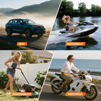 JDMCAR Starthilfe Powerbank Hochleistungs 6000A Mit LCDDisplay FürAutobatterie PkwBooster