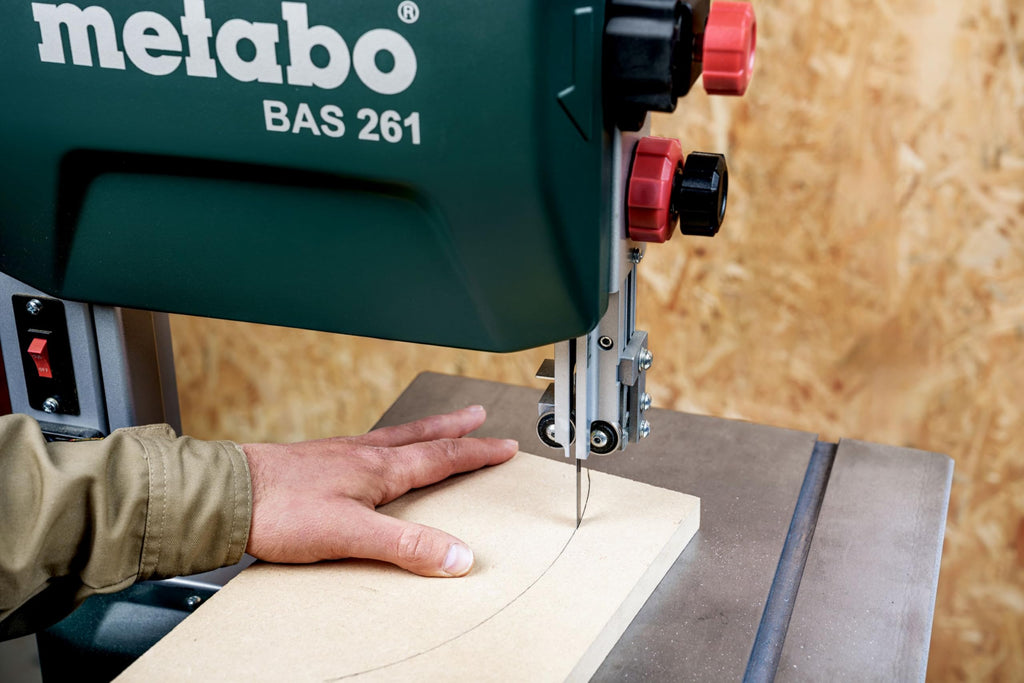 Metabo Bandsäge BAS 261 Precision – 619008000 – Bandsäge für eine hohe Präzision und stabile Schnittqualität (400 W, Schnitthöhe 103 mm)