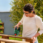Bosch Akku Stichsäge EasySaw 18V-70 (2,0 Ah Akku, 18 Volt System, mit 1 Stichsägeblatt, Ladegerät AL 18V-20, im Karton)