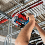 Bosch Professional 18V System Akku Bandsäge GCB 18V-63 (inkl. 1 Bandsägeblätter, ohne Akku/ Ladegerät)