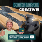 Bayerwald NeoTwister Planfräser für Oberfräse f. Holz - SchnittØ 35 mm/SchaftØ 8 mm - Planfräsen/Nutfräsen/Kantenfräsen - tauschbare TiN-besch. Messer - Profiwerkzeug, präzise&langlebig