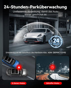 REDTIGER 4K STARVIS 2 Dashcam Auto Vorne Hinten,Touchscreen 3,18 Zoll,Sprachsteuerung,Dash Cam Auto 5.8GHz WiFi 6,GPS,Kostenlose 128GB Karte,2160P UHD-Nachtsicht,Notfall-Sperre,Parkmonitor (F7N Touch)