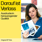 HP 963 (6ZC70AE) Multipack Original Druckerpatronen 1xBlau, 1x Megenta,1xGelb,1xSchwarz für HP OfficeJet Pro 901x, 902x, Standard