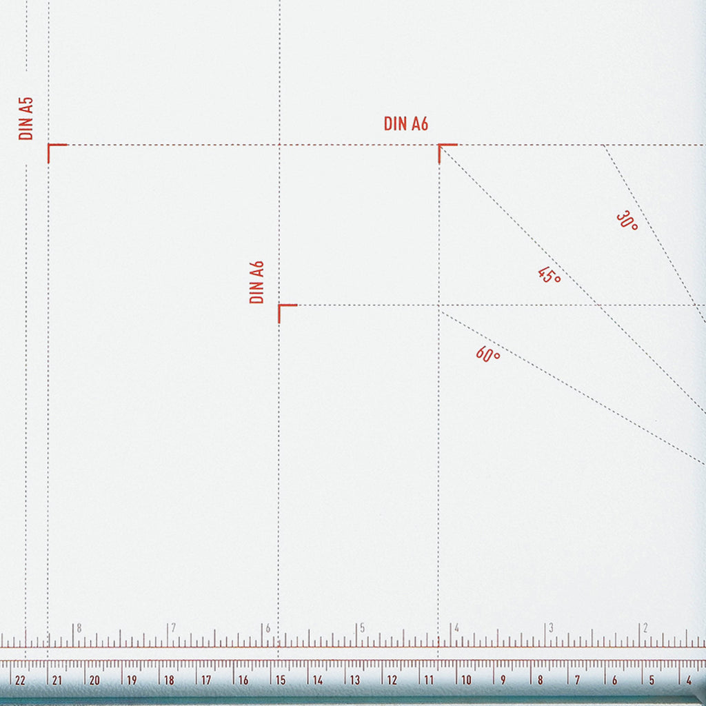 IDEAL 1046 Schneidemaschine, Hebelschneider, Papierschneider bis DIN A3, Tischgröße 356 x 510 mm, Schnittlänge 460 mm, Kapazität 30 Blatt