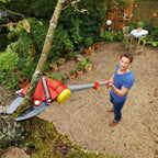 WOLF-Garten - 2-schneidige Baumschere POWER DUAL CUT RR 400 T; 73ACA002650, Aluminium / Rot / Gelb