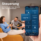 Bosch Smart Home Heizkörperthermostat II [+M], smartes Thermostat, Flexible Nutzung im Bosch Smart Home System oder herstellerübergreifend in Matter Systemen
