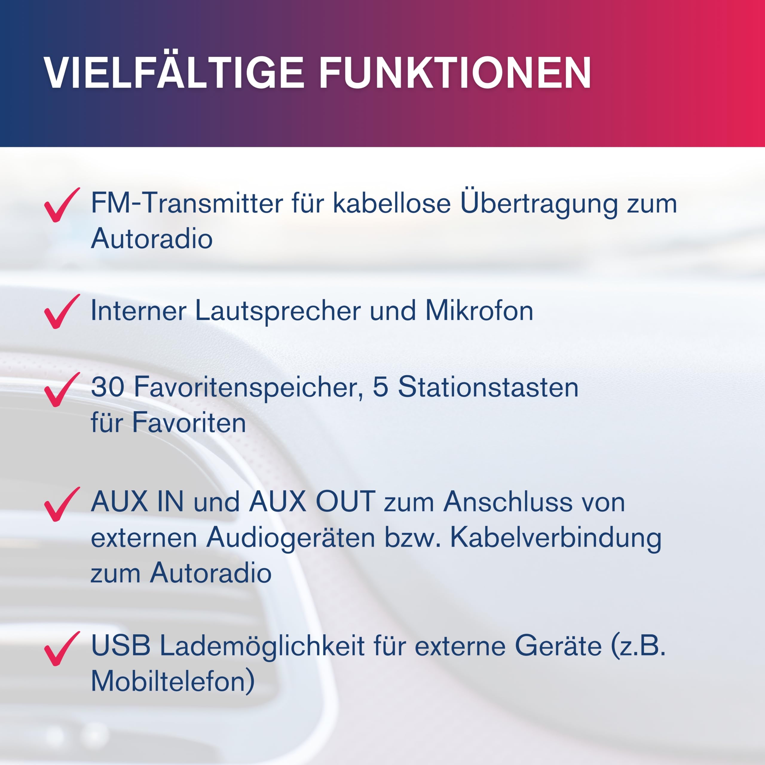 Albrecht DR 57 DAB+ Autoradio-Adapter, zum kabellosen Aufrüsten von KFZ-Radios, DAB+ & Musik-Streaming, inkl. Freisprechfunktion, 27257, schwarz