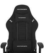 DXRacer Prince L PF132 Gaming-/ Büro-/ Schreibtischstuhl, mit Wippfunktion Gaming Stuhl Höhenverstellbarer Drehstuhl PC Stuhl Ergonomischer Chefsessel, schwarz